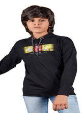 H&H Full Sleeve Hoodies T-shirt Black (KHC008)