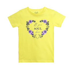 H&H Girls Pyjamas Combo - YELLOW & GREEN