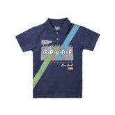 H&H Kids Polo T-Shirt Navy Blue (KHC004)