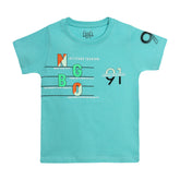 H&H Round Neck T-Shirt Half sleeve Mint Green (KHC009)