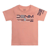 H&H Round Neck T-Shirt Half sleeve Pink (KHC009)