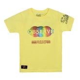 H&H Round Neck T-Shirt Yellow (KHC006)