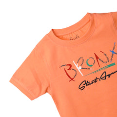 H&H Round Neck T-Shirt Orange (KHC006)