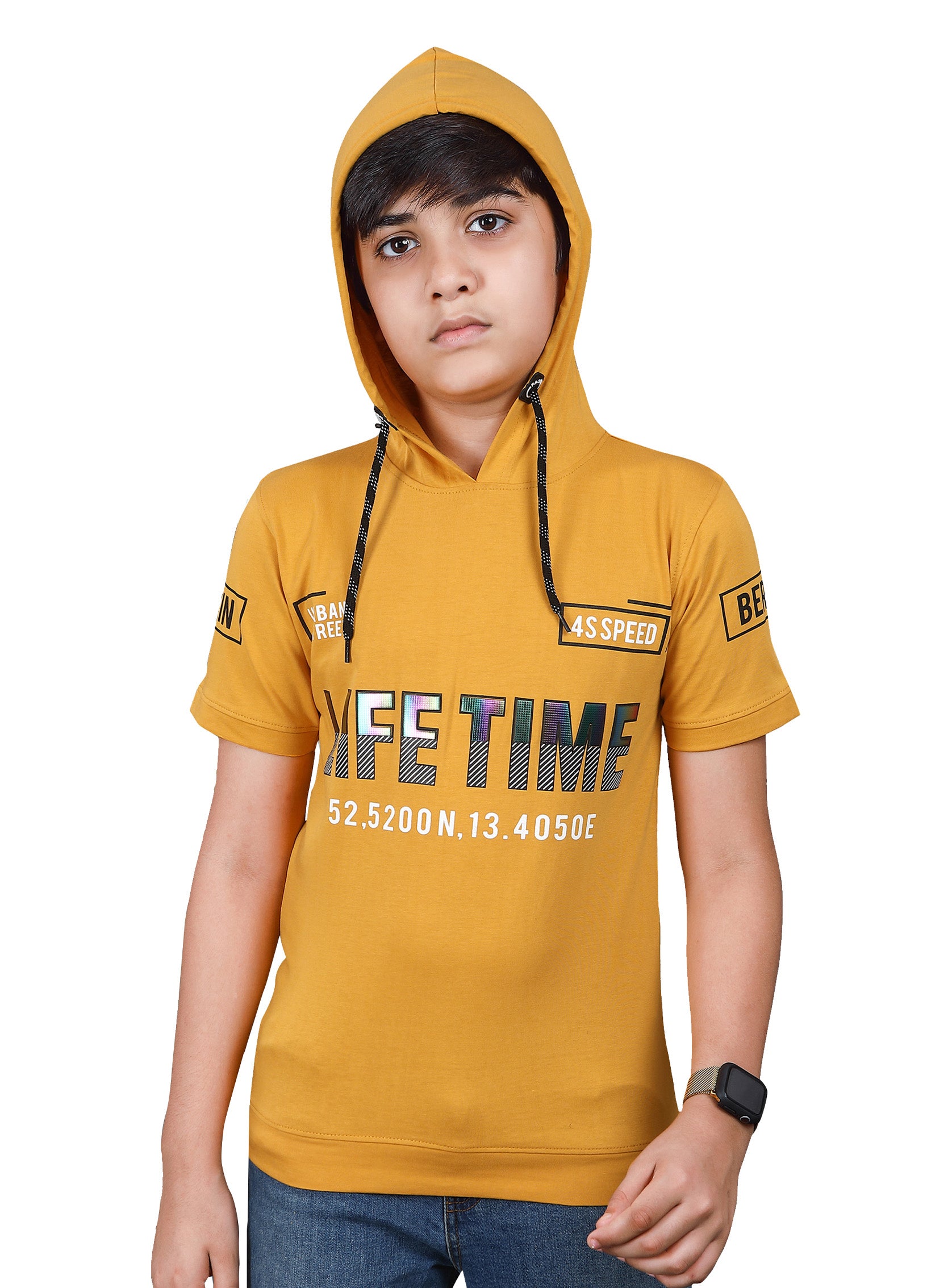 H&H Kids Hoodie T-shirt Yellow (KHC002)