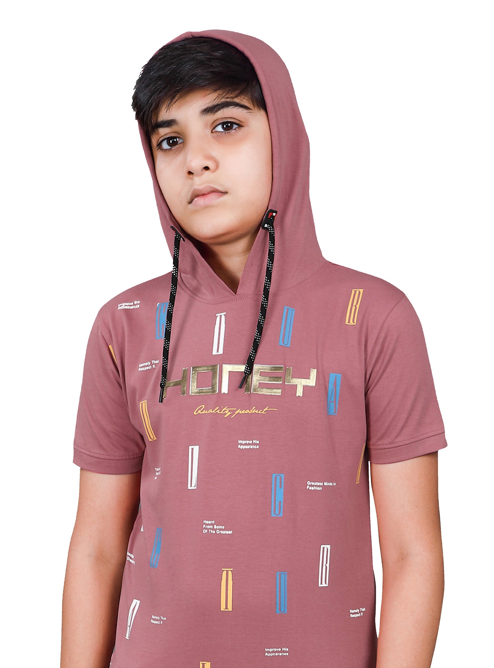 H&H Kids Hoodie T-shirt Onion Pink  (KHC003)