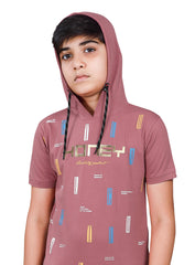 H&H Kids Hoodie T-shirt Onion Pink  (KHC003)