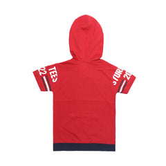 H&H Kids Hoodie T-shirt Red_Black (KHC002)