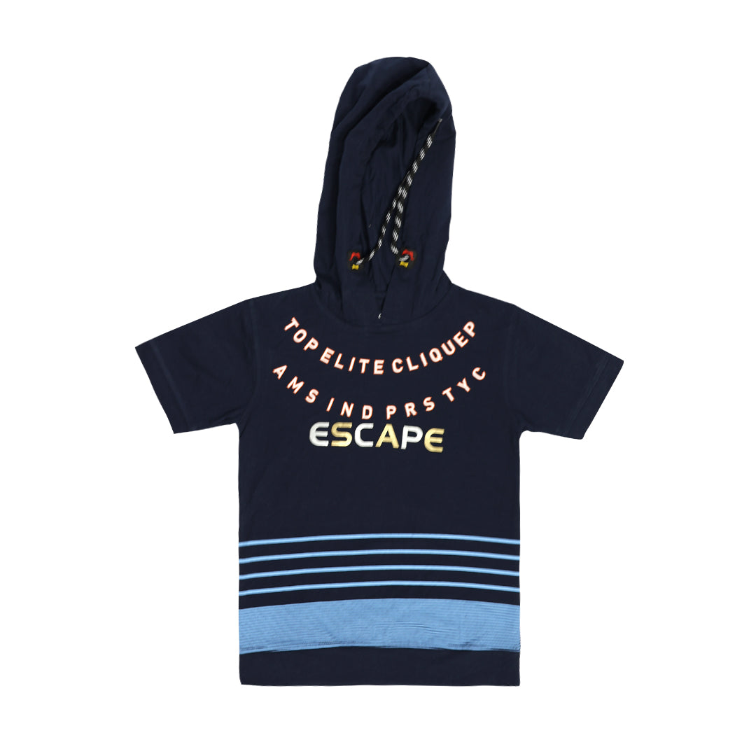 H&H Kids Hoodie T-shirt Navy  (KHC003)