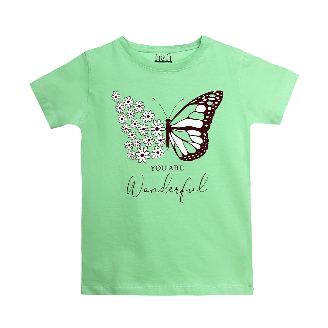 H&H Girls Pyjamas Combo - SKY BLUE & WHITE