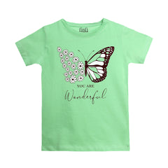 H&H Girls Pyjamas Combo - SKY BLUE & WHITE