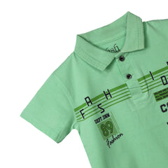H&H Kids Polo T-Shirt Milk Green (KHC004)