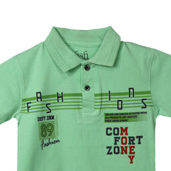 H&H Kids Polo T-Shirt Milk Green (KHC004)