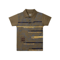 H&H Kids Polo T-Shirt Military Green (KHC004)