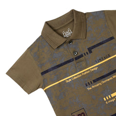 H&H Kids Polo T-Shirt Military Green (KHC004)