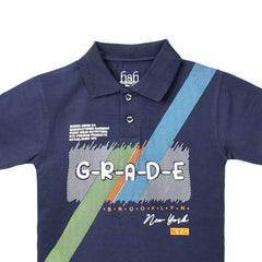 H&H Kids Polo T-Shirt Navy Blue (KHC004)