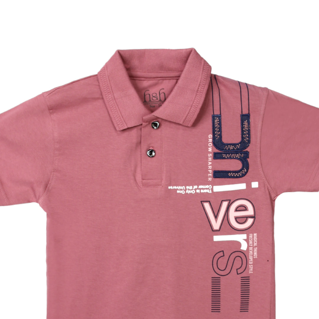 H&H Kids Polo T-Shirt Onion Pink (KHC004)