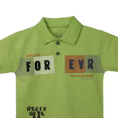 H&H Kids Polo T-Shirt Pista Green (KHC004)