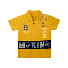 H&H Kids Polo T-Shirt Yellow (KHC004)