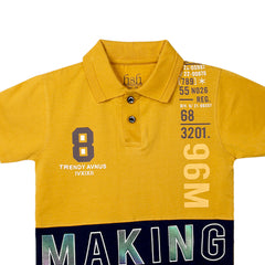 H&H Kids Polo T-Shirt Yellow (KHC004)