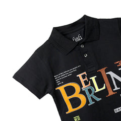 H&H Kids Polo T-shirt Black (KHC004)