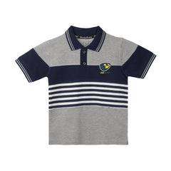H&H Kids Polo T-shirt Grey Navy (KHC012)
