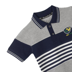 H&H Kids Polo T-shirt Grey Navy (KHC012)