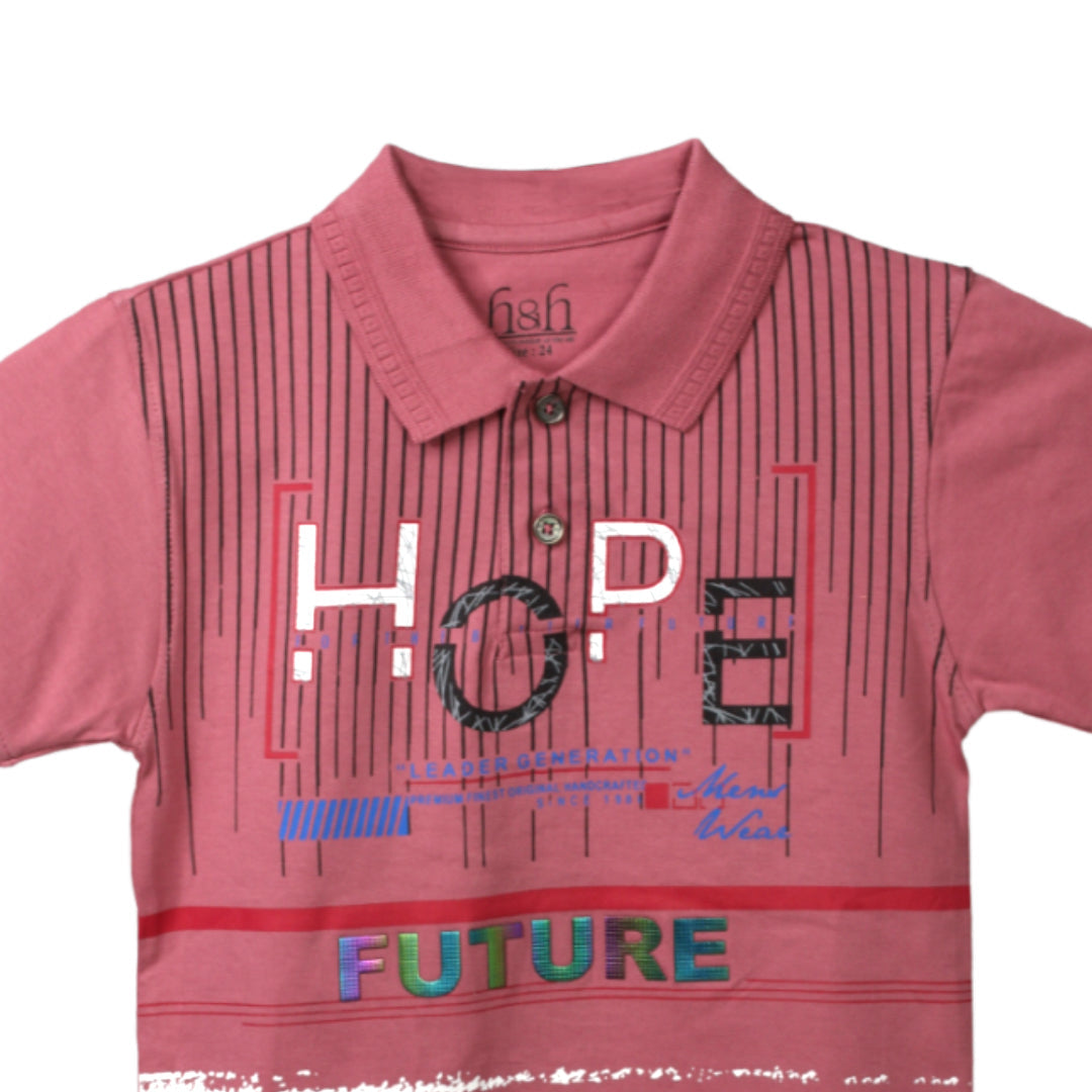H&H Kids Polo T-shirt Onion Pink (KHC001)