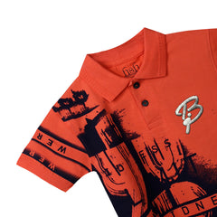 H&H Kids Polo T-shirt Orange (KHC001)