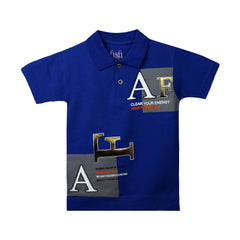 H&H Kids Polo T-shirt Royal Blue (KHC001)