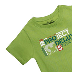 H&H Round Neck T-Shirt Half sleeve Pista Green (KHC009)
