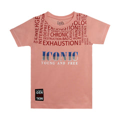 H&H Round Neck T-Shirt Pink (KHC006)