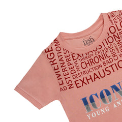 H&H Round Neck T-Shirt Pink (KHC006)
