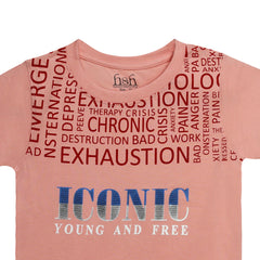 H&H Round Neck T-Shirt Pink (KHC006)