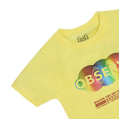H&H Round Neck T-Shirt Yellow (KHC006)