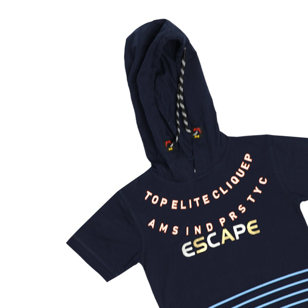 H&H Kids Hoodie T-shirt Navy  (KHC003)