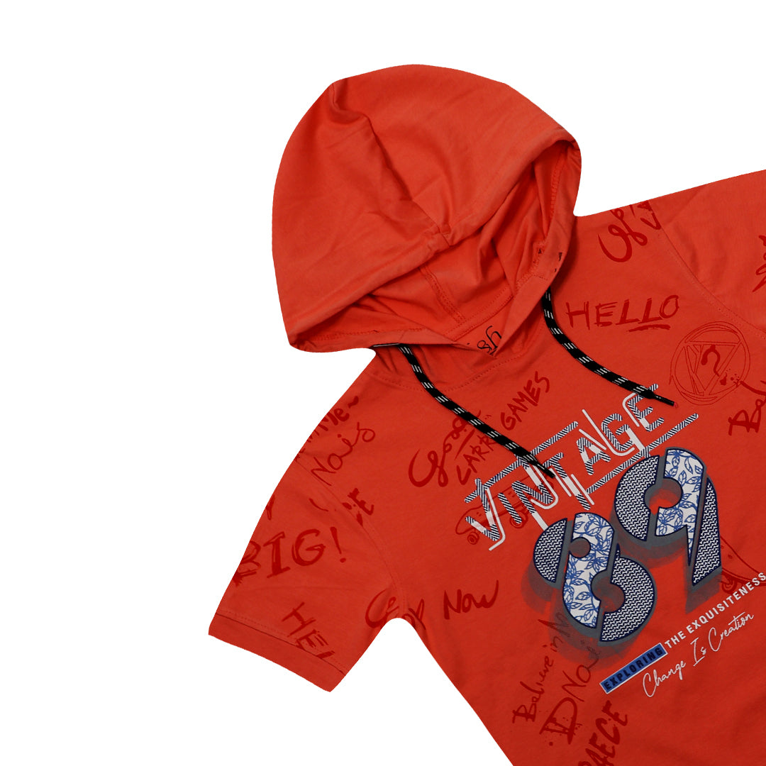 H&H Kids Hoodie T-shirt Orange (KHC003)