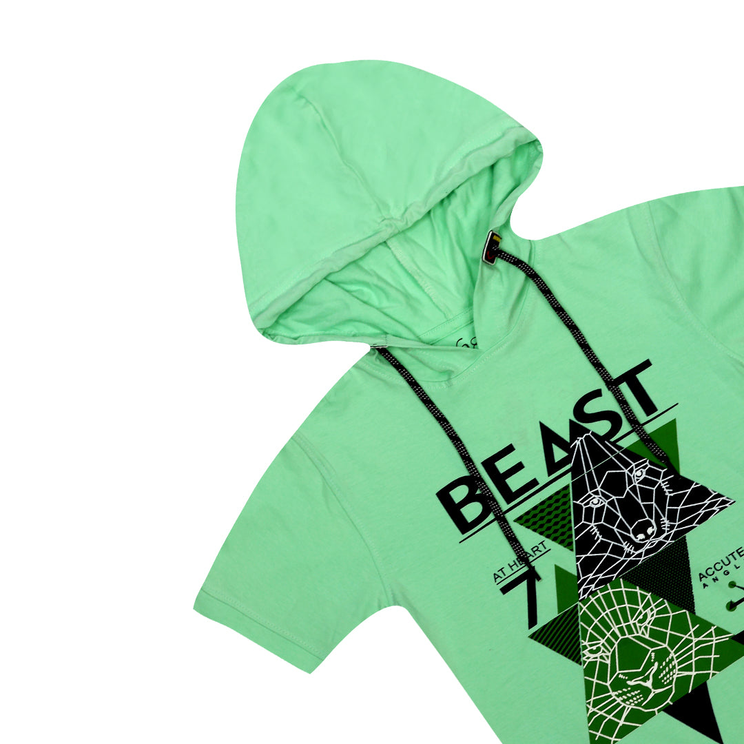 H&H Kids Hoodie T-shirt AquaGreen (KHC003)