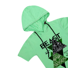H&H Kids Hoodie T-shirt AquaGreen (KHC003)