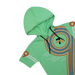 H&H Kids Hoodie T-shirt Aqua Green (KHC002)