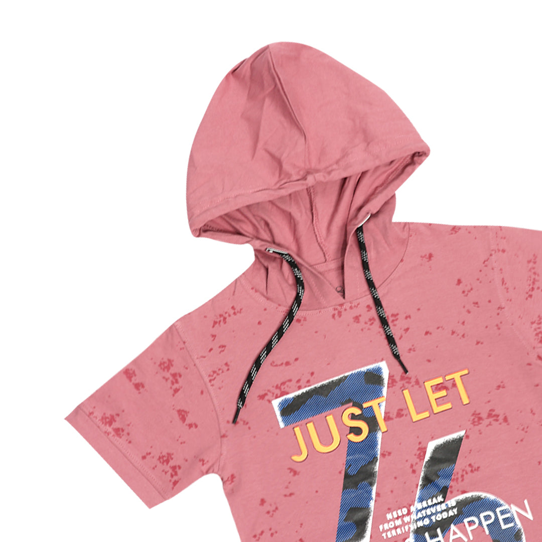 H&H Kids Hoodie T-shirt Onion Pink (KHC002)