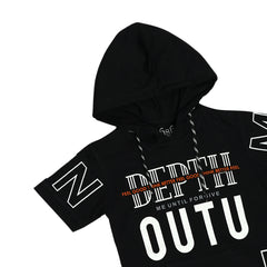 H&H Kids Hoodie T-shirt Black (KHC003)